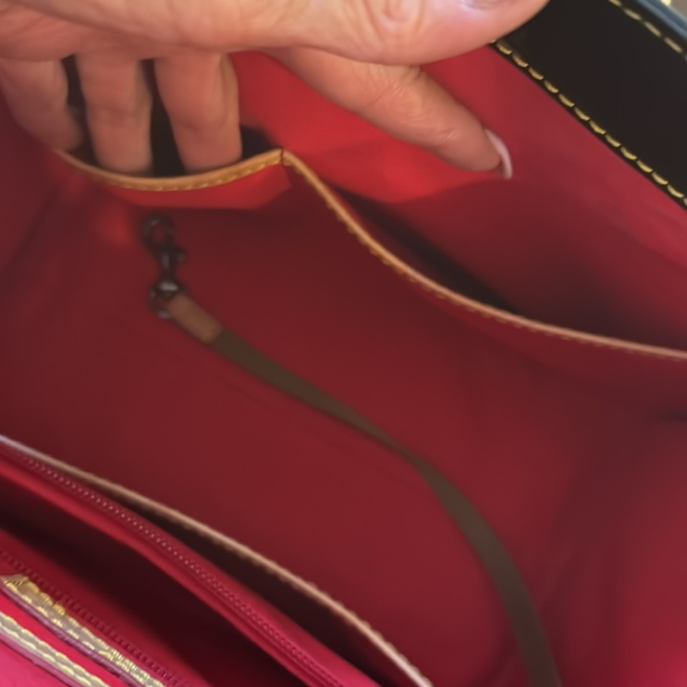 Dooney & Burke Satchel & Matching Wallet - Picture 7 of 12